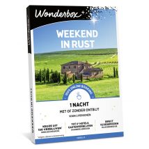 Wonderbox Weekend in rust - Geschenkideeën 1of 2 nachten met of zonder ontbijt voor 2 personen 100% online booking via wonderbox.be van 4* hotels en 