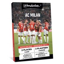 Wonderbox AC Milan - 2 tickets - Geschenkideeën tickets voor een thuiswedstrijd van ac milan voor 2 personen -