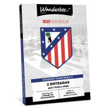 Wonderbox Especial Comunión: Atlético de Madrid Museo + Tour Cofre y Caja Regalo ENTERTAINMENT - Ideas de regalos originales Museo + Tour Recorrido 