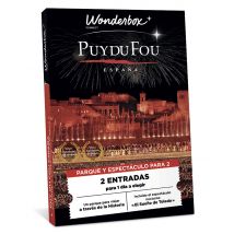 Wonderbox Puy du Fou España Parque y Espectáculo Cofre y Caja Regalo ENTERTAINMENT - Ideas de regalos originales 2 entradas para el parque + 