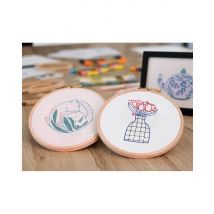 Wonderbox Atelier d'initiation à la Broderie à Nantes (44) - Idée cadeau Initiez-vous à la broderie avec Audrey dans un atelier inspirant, où vous 