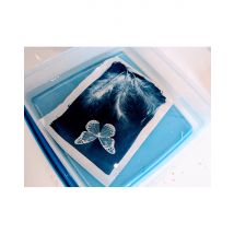 Wonderbox Atelier découverte Cyanotype à Paris 20ème - Idée cadeau Découvrez l’art du cyanotype avec Caroline lors d’un atelier de 3 heures et 