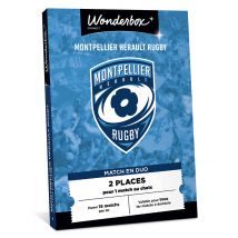 Wonderbox Montpellier Hérault Rugby - Match en duo - Idée cadeau 2 places pour 1 match au choix Parmi 15 matchs par an, valable pour tous les matchs à