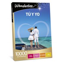 Wonderbox Tú y yo Cofre y Caja Regalo MULTITHEMATIC - Ideas de regalos originales 1 cena o comida o 1 actividad de bienestar o 1 actividad de aventura