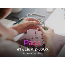 Wonderbox Pass Atelier bijoux +35 ateliers en France - Idée cadeau Le Pass Atelier Bijoux vous permet de plonger dans l'univers de la bijouterie 