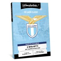 S.S. Lazio Classic - 2 biglietti - Biglietti 2 biglietti per una partita (soltanto 1 biglietto incluso per i TOP MATCH). Settore Distinti Sud Est. - 