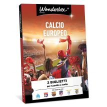 Calcio Europeo - 2 biglietti - Biglietti 2 biglietti per 1 partita di calcio a scelta tra 50 club - Cofanetti Regalo, Idee Regalo di Compleanno