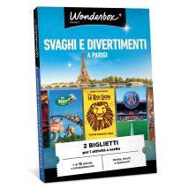 Svaghi e divertimenti a Parigi - 1 attività a scelta - 2 persone - Biglietti 2 biglietti per 1 attività a tua scelta tra 15 attività - Cofanetti 