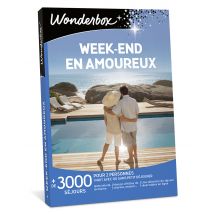 Wonderbox Week-end en amoureux - Coffret Cadeau, Box Cadeau, Idée cadeau 1 nuit romantique avec ou sans petit déjeuner pour 2 personnes Hôtel étoilé, 