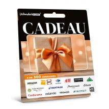 Wonderbox - Carte Cadeau Multi Enseignes - De 10€ à 150€ - Valable dans + de 300 enseignes (H&M, IKEA, Fnac, Darty, Sephora, Decathlon, etc)