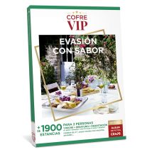 Wonderbox Evasión con sabor Cofre y Caja Regalo STAY - Ideas de regalos originales o 1 noche + desayuno + degustación o 1 noche + desayuno +cena o 1 