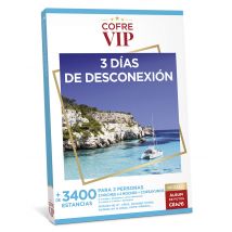 Wonderbox 3 días de desconexión Cofre y Caja Regalo STAY - Ideas de regalos originales 2 noches + 2 desayunos o 2 noches o 1 noche + desayuno y opción