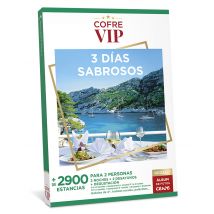 Wonderbox 3 días sabrosos Cofre y Caja Regalo STAY - Ideas de regalos originales 2 noches + desayunos + degustación o 1 o 2 noches + desayuno(s) + 