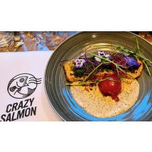 Wonderbox Un repas chez Le Crazy Salmon à Lyon (69) - Idée cadeau Offrez-vous une expérience culinaire unique au Crazy Salmon à Lyon. Ce restaurant 