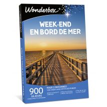 Wonderbox Week-end en bord de mer - Coffret Cadeau stay Idée cadeau 1 ou 2 nuits + petits déjeuners pour 2 personnes 900 séjours à proximité de la mer