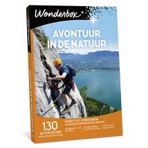 Wonderbox Avontuur in de natuur - Geschenkideeën een sportieve activiteit in de natuur voor 1 tot 4 personen keuze uit outdoor activiteiten: 