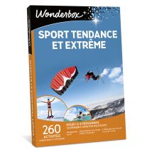 Wonderbox Sport tendance et extrême - Coffret Cadeau adventure Idée cadeau 1 expérience tendance et extrême pour 1 à 4 personnes 1 100 activités : ulm