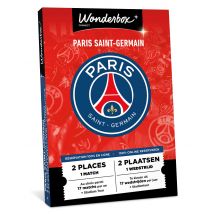 Wonderbox PSG - Wedstrijd & Tour - 2 tickets - Geschenkideeën tickets voor een thuiswedstrijd van paris saint-germain + psg stadium tour voor 2