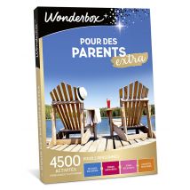 Wonderbox Pour des parents extra - Coffret Cadeau multithematic Idée cadeau 1 activité pour 2 personnes 5 600 expériences : massage, dîner, séjour, 