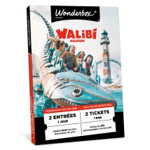 Wonderbox Walibi - 2 tickets - Geschenkideeën toegangstickets voor 1 dag walibi belgium voor 2 personen -