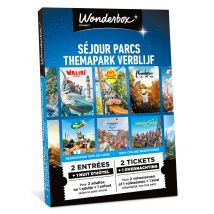 Wonderbox Themapark in Europa - Verblijf - Geschenkideeën toegangstickets voor 1 dag in een van de 20 themaparken in europa + 1 overnachting in een 