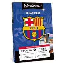 Wonderbox FC Barcelona - Séjour pour 2 - Idée cadeau 2 places pour 1 match au choix 1 nuit pour 2 dans un hôtel à Barcelone