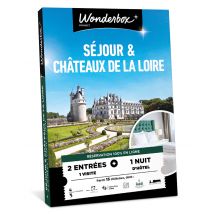 Wonderbox Châteaux de la Loire - Séjour pour 2 - Idée cadeau $ 1 nuit pour 2 dans un hôtel dans la région