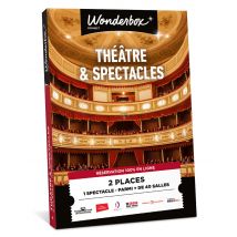 Wonderbox Théâtre & Spectacles - Spectacle en duo - Coffret Cadeau, Box Cadeau, Idée cadeau 2 places pour un spectacle au choix 40 salles partout en 