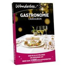 Wonderbox Gastronomie - Cadeaubon - Geschenkideeën 1 of meerdere culinaire ervaringen voor 1 of meerdere personen keuze uit meer vele verschillende 