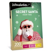 Wonderbox Secret Santa voor twee - Geschenkideeën een leuke activiteit voor 2 personen keuze uit lunches, degustaties, relaxmomenten ... en ook cinema