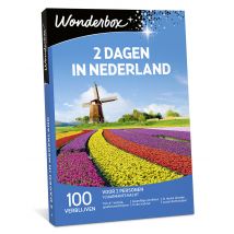 Wonderbox 2 dagen in Nederland - Geschenkideeën 1 of 2 nachten met of zonder ontbijt voor 2 personen keuze uit gezellige verblijven in nederland -
