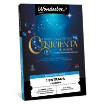 Wonderbox Cenicienta - 1 entrada Cofre y Caja Regalo ENTERTAINMENT - Ideas de regalos originales 1 entrada para la función de tu elección.
