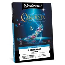 Wonderbox Descubre Cenicienta - 2 entradas Cofre y Caja Regalo ENTERTAINMENT - Ideas de regalos originales 2 entradas para la función de tu elección.