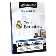Wonderbox Real Madrid Tour - Verblijf - Geschenkideeën tickets voor bezoek aan het stadion en museum van real madrid + 1 overnachting in een hotel in 