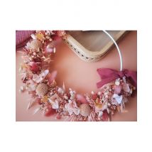 Wonderbox Atelier Couronne de fleurs séchées à Pornichet (44) - Idée cadeau Lors de cet atelier de 3h, réalisez une demi-couronne en fleurs séchées 