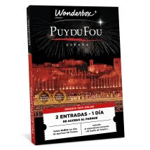 Wonderbox Puy du Fou España Parque y Espectáculo Cofre y Caja Regalo ENTERTAINMENT - Ideas de regalos originales 2 entradas para el parque + 