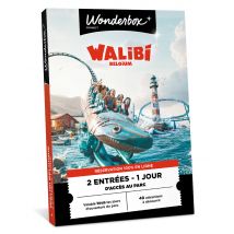 Wonderbox Walibi Belgique - Idée cadeau 2 entrées pour une journée au choix à Walibi Belgique Parmi tous les jours d'ouverture du parc 40 attractions 