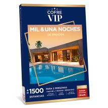 Wonderbox Mil & una noches de emoción Cofre y Caja Regalo STAY - Ideas de regalos originales 1 noche o 1 noche + desayuno Para 2 personas + de 1500 