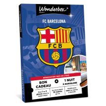 Wonderbox FC Barcelone Séjour - Bon Cadeau - Idée cadeau 1 ou 2 billets pour un match du FC Barcelone 1 nuit pour 2 dans un hôtel à Barcelone Parmi 19