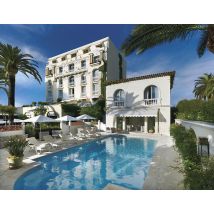Wonderbox Séjour d'exception 5* avec petit déjeuner, accès à la piscine/Salle de fitness, transats et dîner à Juan-les-Pins - Idée cadeau Une nuit en 