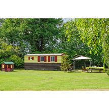 Wonderbox Séjour en roulotte dans le département du Loir-et-Cher - Idée cadeau Une nuit en roulotte, Un petit déjeuner