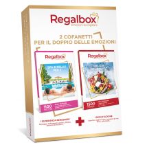 Wonderbox Spa e relax per 2 + Delizie del palato - Cofanetti regalo 1 esperienza benessere + 1 degustazione Per 2 persone A scelta tra più di 1100 