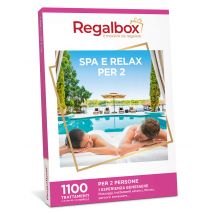 Wonderbox Spa e relax per 2 - Cofanetti regalo 1 esperienza benessere Per 2 persone 1100 trattamenti - Idee Regalo di Compleanno