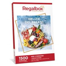 Wonderbox Delizie del palato - Cofanetti regalo 1 degustazione Per 2 persone 1500 esperienze - Idee Regalo di Compleanno