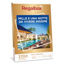 Wonderbox Mille e una notte da vivere insieme - Cofanetti regalo 1 notte + colazione + esperienza benessere OPPURE 2 notti OPPURE 1 notte + colazione 