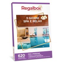 Wonderbox 3 giorni spa e relax - Cofanetti regalo 2 notti + 2 colazioni + esperienza relax Per 2 persone 620 soggiorni - Idee Regalo di Compleanno