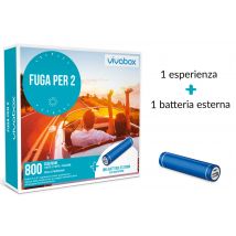 -10€ con il Codice : VIVA10 - Vivabox FUGA PER 2 - Cofanetti regalo Benessere - Idee regalo originali Per 2 persone