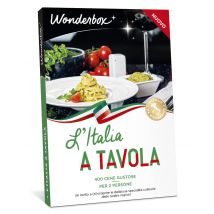 Wonderbox L'Italia a tavola - Cofanetti regalo Per 2 persone - Idee Regalo di Compleanno