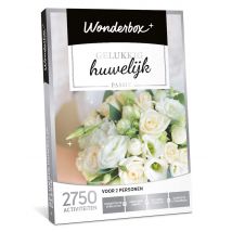 Wonderbox Gelukkig huwelijk - Passie - Geschenkideeën een activiteit voor tortelduifjes voor 2 personen keuze uit 2750 onvergetelijke ervaringen: 