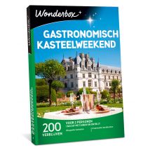 Wonderbox Gastronomisch kasteelweekend - Geschenkideeën voor 2 personen - 200 elegante adressen: kastelen, landhuizen, luxehotels ...